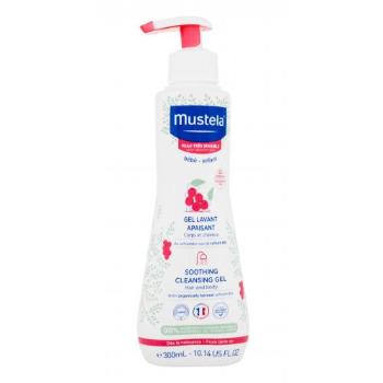 Mustela Bébé Soothing Cleansing Gel Hair and Body 300 ml sprchový gel pro děti