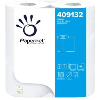 PAPERNET kuchyňské utěrky celulóza 2vr. 409132 2 ks (8024929491321)