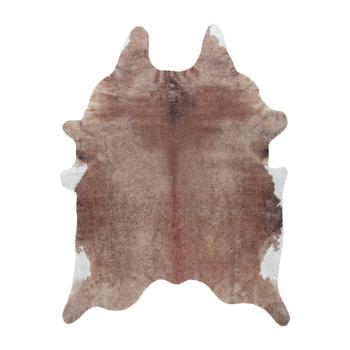 Ayyildiz koberce Kusový koberec Etosha 4112 brown (tvar kožešiny) - 100x135 tvar kožešiny cm Hnědá