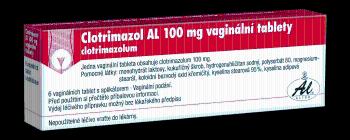 Clotrimazol AL 100, aplikátor + vaginální tablety 6 ks
