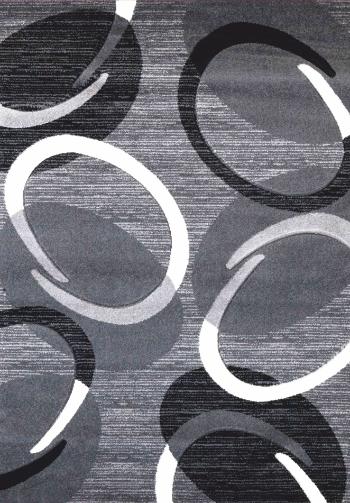 Spoltex koberce Liberec Kusový koberec Florida grey 9828 - 160x230 cm Šedá