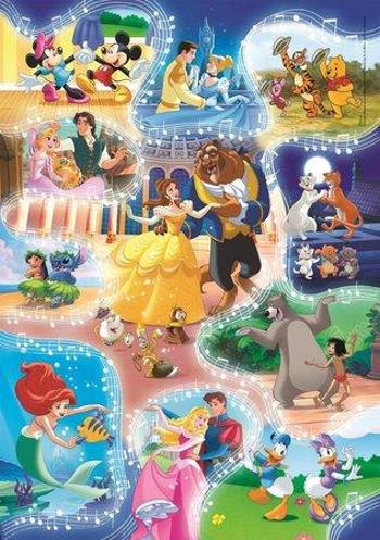 CLEMENTONI Puzzle Disney: Čas na tanec 60 dílků
