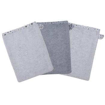 WÖRNER SÜDFROTTIER mycí rukavice stars grey 3-pack