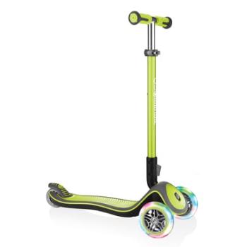 Globber koloběžka ELITE lights lime green