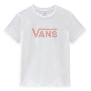 Vans WM DROP V SS CREW-B Dámské tričko, bílá, velikost XL