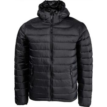 Willard LESS Pánská zateplená bunda, černá, velikost M