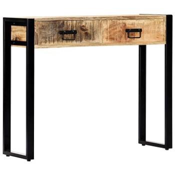 Konzolový stolek 90x30x75 cm masivní mangovníkové dřevo (247920)