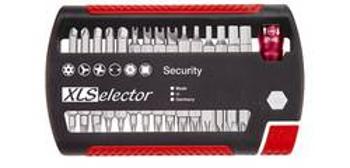 Sada bitů XLSelector Standard, Security, 31 ks Wiha 29416 25 mm, chrom-vanadová ocel, tvrzeno, vysoce pevné, 31dílná XSelector