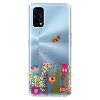 Odolné silikonové pouzdro iSaprio - Bee 01 - Realme 7 Pro