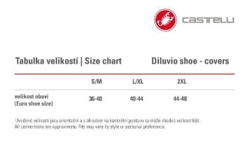 Castelli Návleky Diluvio UL černé L/XL