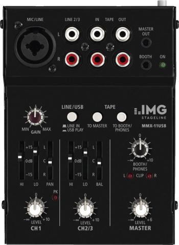 IMG Stage Line MMX-11USB Analogový mixpult