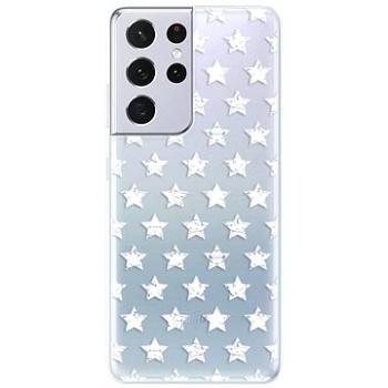 iSaprio Stars Pattern - white pro Samsung Galaxy S21 Ultra (stapatw-TPU3-S21u)