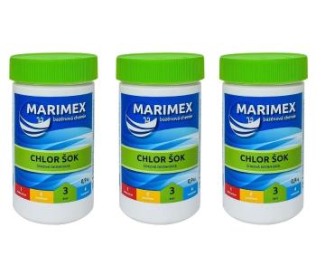 Marimex Chlor Šok 0,9 kg - sada 3 ks