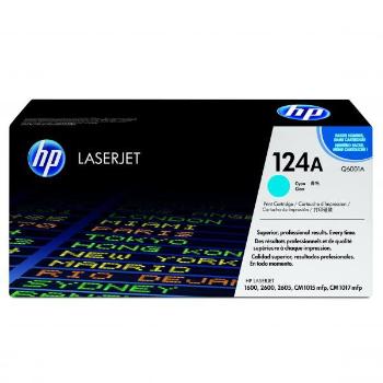 HP Q6001A - originální toner HP 124A, azurový, 2000 stran