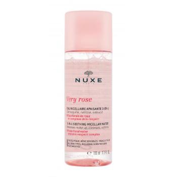 NUXE Very Rose 3-In-1 Soothing 100 ml micelární voda pro ženy na všechny typy pleti; na citlivou a podrážděnou pleť