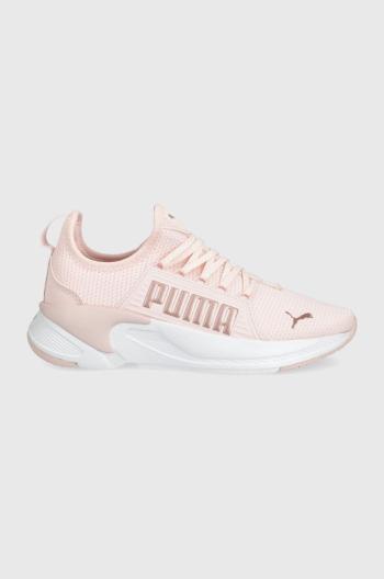 Boty Puma Softride Premier Slip-on Wns 376660 růžová barva