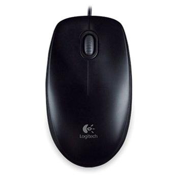 Logitech B100 Optical USB Mouse černá (910-003357)