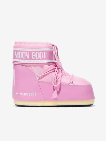 Moon Boot Icon Low Nylon Kotníková obuv Růžová