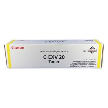 CANON C-EXV20 Y - originální toner, žlutý, 35000 stran