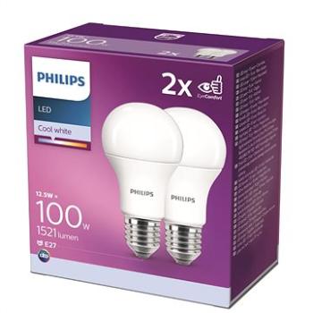 Philips LED 12.5-100W, E27 4000K, 2ks (929001312422)