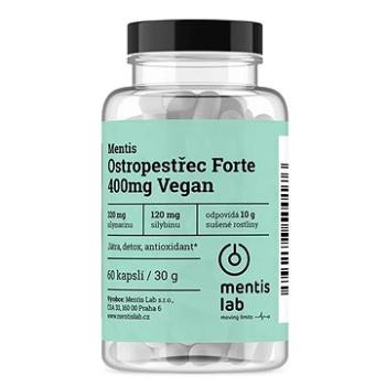 Mentis Ostropestřec Forte 400mg Vegan, 60 kapslí (MENTIS_OSTROPESTREC)