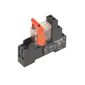 RIDERSERIES, Relays, No. of contacts: 2, CO contact, AgNi 90/10, Rated control voltage: 24 V DC, Continuous current: 8 A, Screw connection Weidmüller 