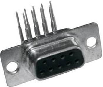 D-SUB zásuvková lišta MH Connectors MHDD9-F-T-B-M-RBM, 90 °, pólů 9, 1 ks