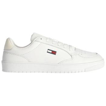 Tommy Hilfiger TOMMY JEANS CITY LEATHER CUPSOLE Pánské tenisky, bílá, velikost