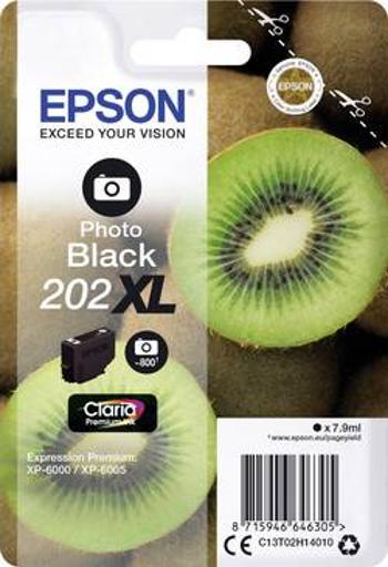 Epson Ink T02H14, 202XL originál foto černá C13T02H14010