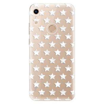 Odolné silikonové pouzdro iSaprio - Stars Pattern - white - Huawei Honor 8A