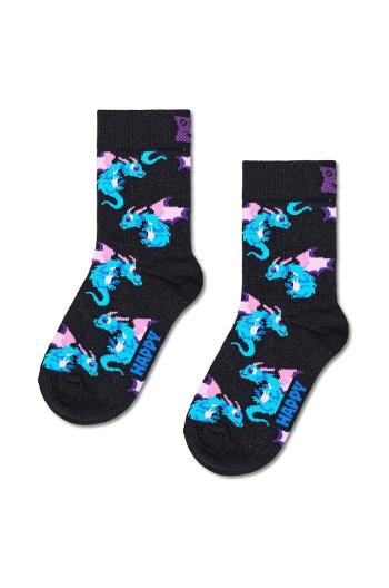 Dětské ponožky Happy Socks Kids Anime Dragon Sock tmavomodrá barva, P001446