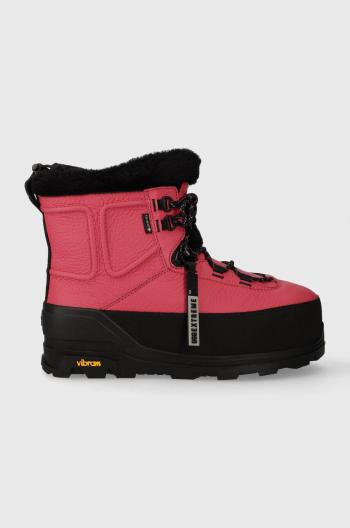 Sněhule UGG Shasta Boot Mid růžová barva, 1151870