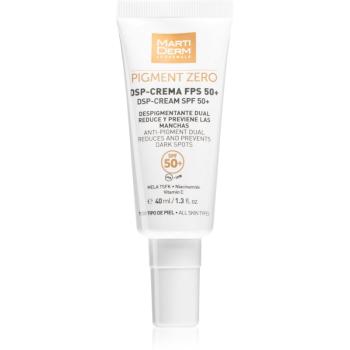 Martiderm Pigment Zero DSP-Cream denní krém proti pigmentovým skvrnám SPF 50+ 40 ml