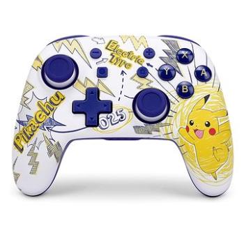 PowerA Nano Enhanced Wireless Controller - Pokémon: Pikachu School Days - Nintendo Switch (NSGP0063-01)