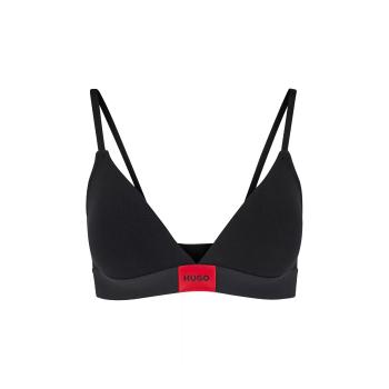 Triangle Bra With Red Label Stretch-Cotton – S