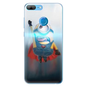 Odolné silikonové pouzdro iSaprio - Mimons Superman 02 - Huawei Honor 9 Lite