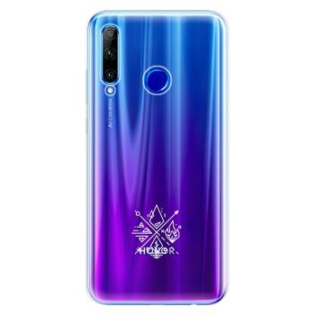 Odolné silikonové pouzdro iSaprio - čiré - Elements - Huawei Honor 20 Lite