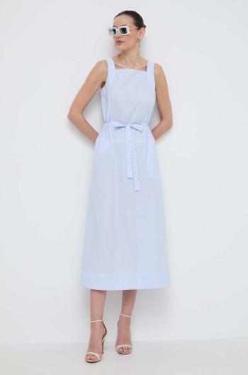 Bavlněné šaty Max Mara Leisure midi, 2416221068600