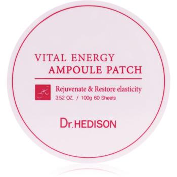 Dr. HEDISON Rejuvenate & Restore Elasticity hydrogelová maska na oční okolí proti stárnutí 60 ks