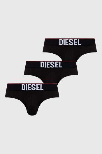 Spodní prádlo Diesel UMBR-ANDRETHREE PACK 3-pack pánské, černá barva, 00SH05.0AMAH