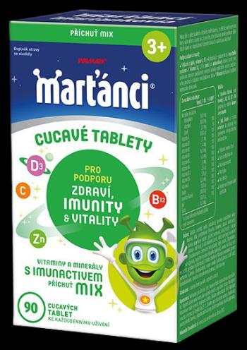 Marťánci Walmark Imuno MIX cucavé tablety 90 ks