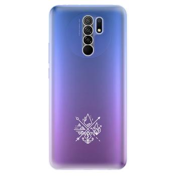 Odolné silikonové pouzdro iSaprio - čiré - Elements - Xiaomi Redmi 9