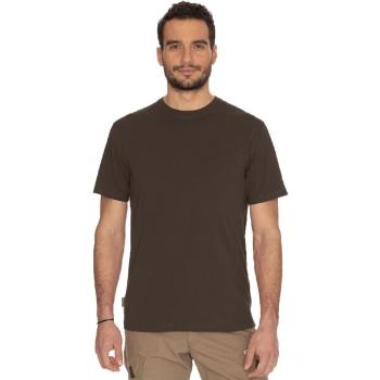 BUSHMAN BASE II Pánské tričko, hnědá, velikost XXL