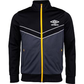 Umbro DIAMOND TRACK TOP Pánská mikina, černá, velikost XXL