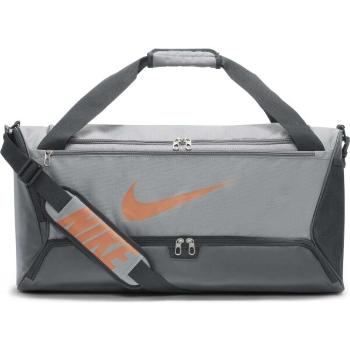 Nike BRASILIA M Sportovní taška, šedá, velikost UNI