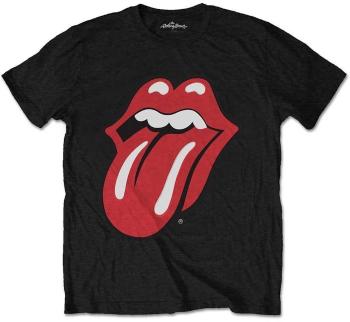 The Rolling Stones Tričko Classic Tongue Black L