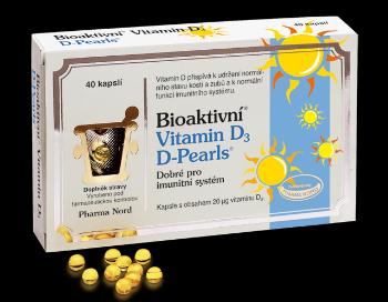 Bioaktivní Vitamin D3 D-Pearls 40 kapslí