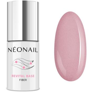 NeoNail Revital Base Fiber podkladový gel pro modeláž nehtů odstín Blinking Cover Pink 7,2 ml
