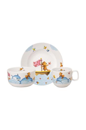 Dětský snídaňový set Villeroy & Boch Happy as a Bear 3-pack