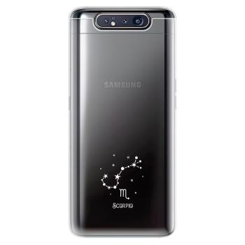 Odolné silikonové pouzdro iSaprio - čiré - Štír - Samsung Galaxy A80